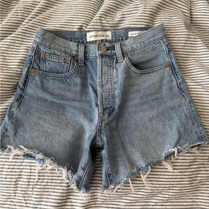 Aritzia denim shorts